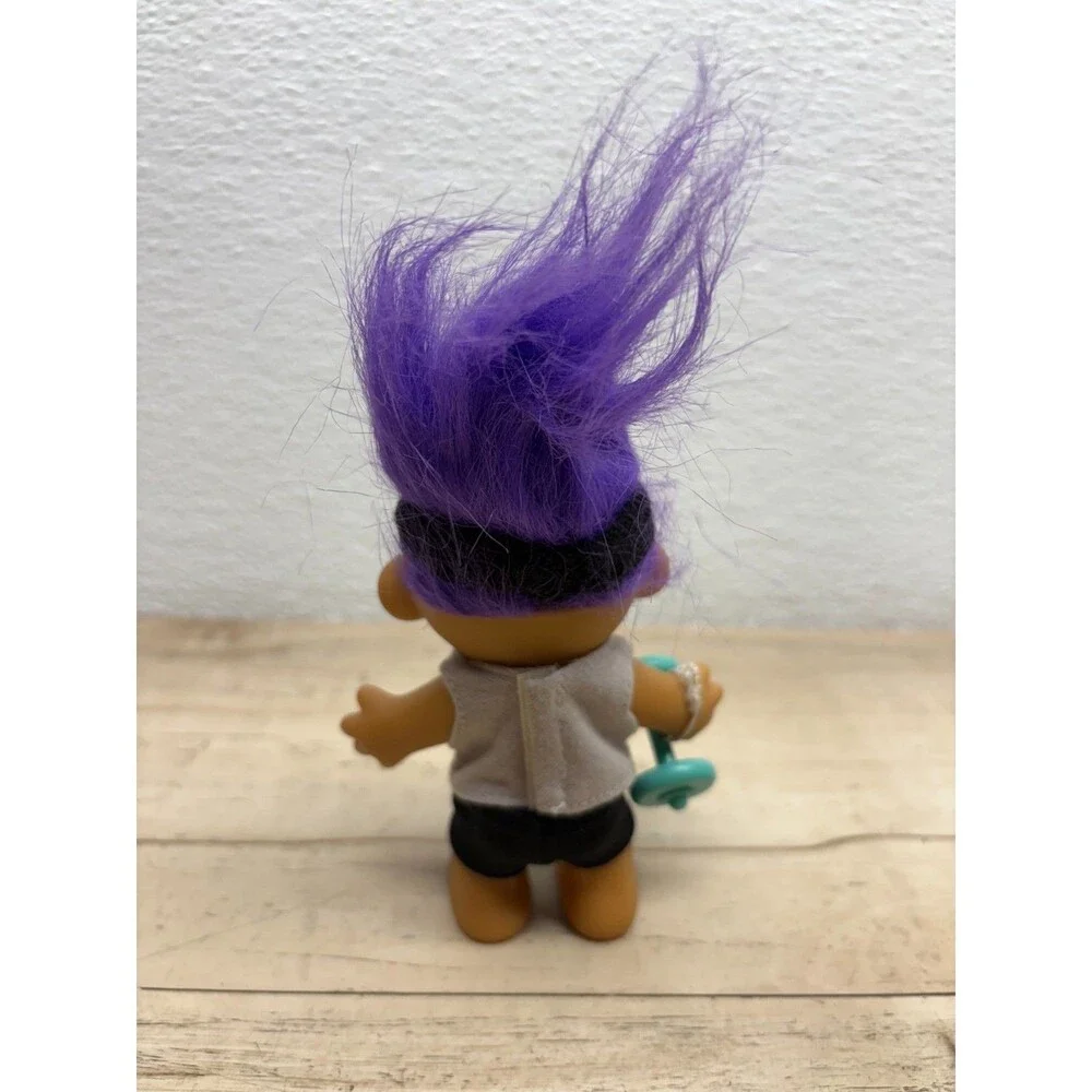 Vtg Russ Gym Troll Doll 5